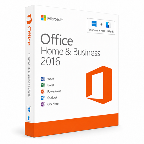 Microsoft Office 2016 Home & Business (Windows & Mac)